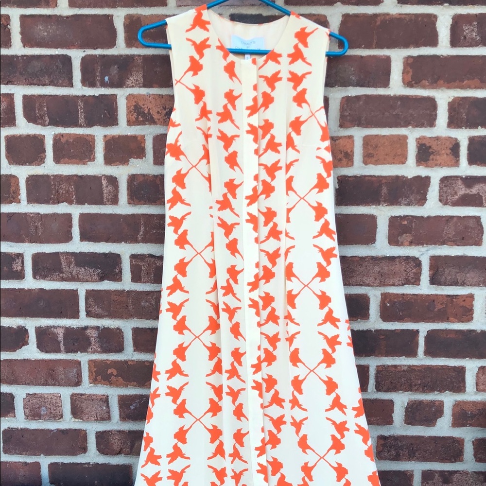 Sleeveless Anthropologie Charlotte Taylor dress